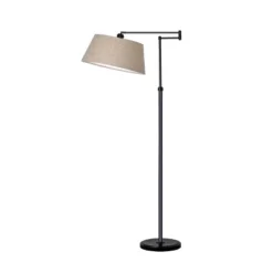 Traditional Oil Rubbed Swing Arm Floor Lamp Brown - Threshold™ -Threshold GUEST 0182a1aa 8f8d 45b4 aad3 9beafb2bcfac