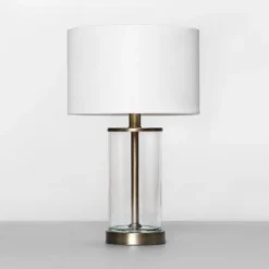 Fillable Accent With USB Table Lamp Brass - Threshold -Threshold GUEST 028677c1 8e8e 411c 9170 eb15b6148fd1