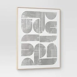 45" X 55" Line Art I Framed Kraft Wall Canvas - Threshold™ 6 45" X 55" Line Art I Framed Kraft Wall Canvas - Threshold™ -Threshold GUEST 049ef745 7339 4361 9994 803a96f529d8