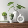 Textured Ceramic Vase White - Threshold™ -Threshold GUEST 077d014a f631 4863 a190 f9ee9a3bd1b8