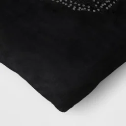 Beaded Skull Velvet Square Throw Pillow Cover Black - Threshold™: Skeleton Pillow, Hidden Zipper, Indoor Use 7 Beaded Skull Velvet Square Throw Pillow Cover Black - Threshold™: Skeleton Pillow, Hidden Zipper, Indoor Use -Threshold GUEST 0a9fe6d9 e0b0 4334 a1e4 69a0198bef3d