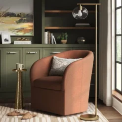 Brass Floor Lamp With Glass Shade - Threshold™: Modern Standing Light, ETL Listed, Metal Body -Threshold GUEST 0ad7ccb6 f068 4b22 abf4 92fdbdaba0b5