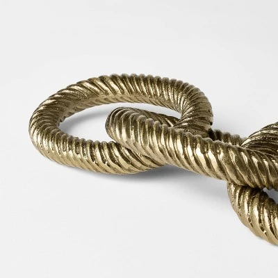 Cast Metal Links - Threshold™ Designed With Studio McGee 4 Cast Metal Links - Threshold™ Designed With Studio McGee - Image 2