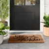 1'6"x2'6" Stay Awhile Coir Doormat Natural - Threshold™ -Threshold GUEST 0e9b8d7e dee2 4e6d 94a8 577d8dc9483c