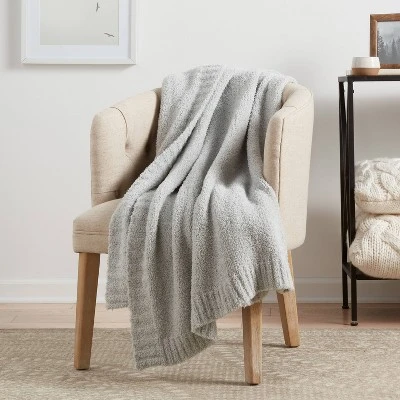 Cozy Knit Throw Blanket - Threshold™ 8 Cozy Knit Throw Blanket - Threshold™ - Image 6