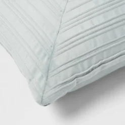 18"x18" Luxe Square Velvet Pleated Decorative Pillow Light Teal - Threshold™: Indoor Geometric Design, Polyester Velour 7 18"x18" Luxe Square Velvet Pleated Decorative Pillow Light Teal - Threshold™: Indoor Geometric Design, Polyester Velour -Threshold GUEST 0fd53a34 6a04 47f6 b9ac 4aa7b8ec89ce