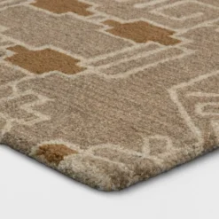5'x7' Global Handtufted Area Rug Tan - Threshold™ 6 5'x7' Global Handtufted Area Rug Tan - Threshold™ -Threshold GUEST 107db8c6 9230 4842 9c2e 2b56f9d19dda