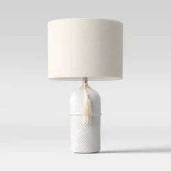 Large Assembled Ceramic Table Lamp White - Threshold™ 14 Large Assembled Ceramic Table Lamp White - Threshold™ -Threshold GUEST 110180f4 8e56 42b0 95f4 39a5d92c8373