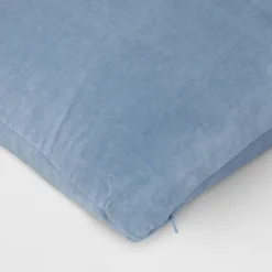 Oversize Washed Cotton Velvet Lumbar Throw Pillow Light Blue - Threshold™: Indoor Decorative Cushion, Hidden Zipper, Polyester Fill 7 Oversize Washed Cotton Velvet Lumbar Throw Pillow Light Blue - Threshold™: Indoor Decorative Cushion, Hidden Zipper, Polyester Fill -Threshold GUEST 12b0780e 56fd 4831 bc57 e5d630eb65b5