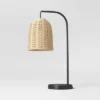 20.5"x7" Addison Rattan Table Lamp Brown - Threshold™: Curved Metal, LED, No Assembly Required 1 20.5"x7" Addison Rattan Table Lamp Brown - Threshold™: Curved Metal, LED, No Assembly Required -Threshold GUEST 13c0a3a6 944c 4c4e a336 319f57cdf7ef
