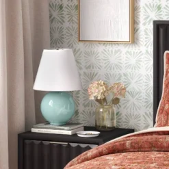 Round Table Lamp With Tapered Shade Blue - Threshold™ 7 Round Table Lamp With Tapered Shade Blue - Threshold™ -Threshold GUEST 15b0e20a 90e7 4cc1 8481 2cd0e38753ef