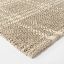 Cottonwood Hand Woven Plaid Wool/Cotton Rug - Threshold™ Designed With Studio McGee 8 Cottonwood Hand Woven Plaid Wool/Cotton Rug - Threshold™ Designed With Studio McGee -Threshold GUEST 1790c9a0 1e5b 4d71 9e62 451805bed784