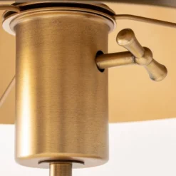 Metal Sconce Wall Light (Includes LED Light Bulb) Brass - Threshold™ Designed With Studio McGee: Dimmable, Plug-In, ETL Listed 8 Metal Sconce Wall Light (Includes LED Light Bulb) Brass - Threshold™ Designed With Studio McGee: Dimmable, Plug-In, ETL Listed -Threshold GUEST 18b08c5e 9013 4b21 952f def90a7b5130