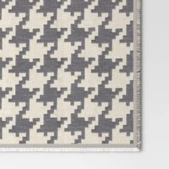 50''x60'' Oversized Chenille Woven Houndstooth Throw Blanket Gray/Neutral - Threshold™ 8 50''x60'' Oversized Chenille Woven Houndstooth Throw Blanket Gray/Neutral - Threshold™ -Threshold GUEST 190eb2f1 64ca 4b3d be91 9e211292249f
