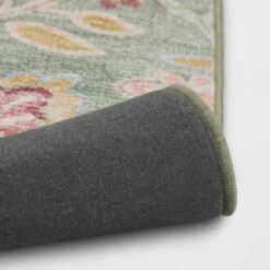 28"x84" Floral Memory Foam Runner Rug Sage Green - Threshold™ 7 28"x84" Floral Memory Foam Runner Rug Sage Green - Threshold™ -Threshold GUEST 1955b3d9 c1c2 4323 bef0 b284223bb077