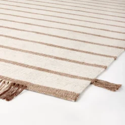 Handwoven Plaid Flat Weave Area Rug Cream/Brown - Threshold™ Designed With Studio McGee 7 Handwoven Plaid Flat Weave Area Rug Cream/Brown - Threshold™ Designed With Studio McGee -Threshold GUEST 1b9db347 203e 4d26 96e7 bf0d5303859b