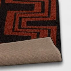Geometric Area Rug Orange/Black - Threshold™ 8 Geometric Area Rug Orange/Black - Threshold™ -Threshold GUEST 1bb4adaf 5828 4d1e 8aa4 d7e0b52e6c67