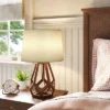 Large Wood Geo Assembled Table Lamp - Threshold™ 1 Large Wood Geo Assembled Table Lamp - Threshold™ -Threshold GUEST 1c2316d7 61e9 4aca aa1f cb42d80cb252