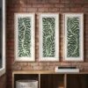 (Set Of 3) 12"x28" Modern Seaweed Framed Arts Naturals - Threshold™ 1 (Set Of 3) 12"x28" Modern Seaweed Framed Arts Naturals - Threshold™ -Threshold GUEST 1c644c20 573f 4d56 a355 ef25dd2067a8