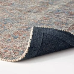 Persian Printed Poly/Wool Handmade Tufted Area Rug Blue/Brown - Threshold™ Designed With Studio McGee 9 Persian Printed Poly/Wool Handmade Tufted Area Rug Blue/Brown - Threshold™ Designed With Studio McGee -Threshold GUEST 1d4381fd 485a 406a a081 272318166008