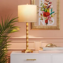 Large Bamboo Table Lamp (Includes LED Light Bulb) Brass - Threshold™ 6 Large Bamboo Table Lamp (Includes LED Light Bulb) Brass - Threshold™ -Threshold GUEST 1e5b7d96 dabd 4061 ac9e e0851e3d63ca