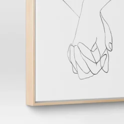 (Set Of 2) 16" X 20" Hands Framed Canvas - Threshold™: Modern Wall Art, Vertical Orientation, Sawtooth Back 10 (Set Of 2) 16" X 20" Hands Framed Canvas - Threshold™: Modern Wall Art, Vertical Orientation, Sawtooth Back -Threshold GUEST 1e9b7e01 4f2d 4cd0 86c5 40b7396d1fcf