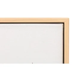 47" X 24" Haze Framed Wall Canvas - Threshold™: Modern Abstract Digital Art, Beige Frame -Threshold GUEST 1ef1994a 1972 4219 9a53 9b080bb7dee8