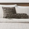 Bolster Jacquard Leopard Decorative Throw Pillow Black/Natural - Threshold™ -Threshold GUEST 1fc9d06f 3aae 423d a4c9 27e92e3486c5 1