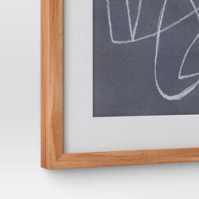 2pk 16" X 20" Modern Scribble Framed Under Glass Wall Poster Print Blue - Threshold™ 6 2pk 16" X 20" Modern Scribble Framed Under Glass Wall Poster Print Blue - Threshold™ - Image 4