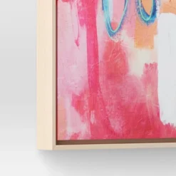 24" X 30" Colorful Collage By Amira Rahim Framed Wall Canvas - Threshold™: Modern Abstract Digital Art, Polystyrene Frame 7 24" X 30" Colorful Collage By Amira Rahim Framed Wall Canvas - Threshold™: Modern Abstract Digital Art, Polystyrene Frame -Threshold GUEST 215292c9 44ea 4310 8fef 164610100dff