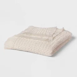 60"x80" Waffle Bed Throw - Threshold™ 9 60"x80" Waffle Bed Throw - Threshold™ -Threshold GUEST 26ac8350 1ad1 4f14 bd25 594e542add76