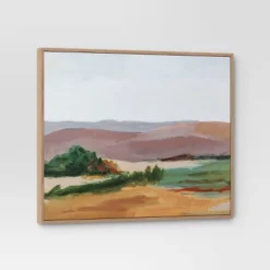 30" X 24" Landscape Framed Canvas Natural - Threshold™ 6 30" X 24" Landscape Framed Canvas Natural - Threshold™ -Threshold GUEST 28cd5a64 abd3 44e9 a003 20d53f9d8105