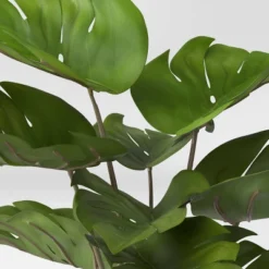 21" X 23" Artificial Monstera Arrangement In Ceramic Pot - Threshold™ 7 21" X 23" Artificial Monstera Arrangement In Ceramic Pot - Threshold™ -Threshold GUEST 28e69f26 958d 4902 86a0 f2d92ae92f1f