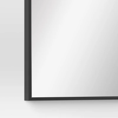 28" X 72" XL Arch Mirror Black - Threshold™ 5 28" X 72" XL Arch Mirror Black - Threshold™ - Image 3