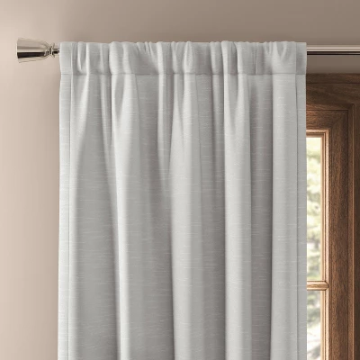 Blackout Henna Window Curtain Panel White - Threshold™ 8 Blackout Henna Window Curtain Panel White - Threshold™ - Image 6