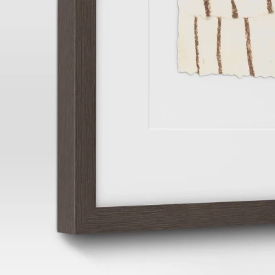 16" X 20" 2pk Random Stripes Framed Under Glass - Threshold™ 8 16" X 20" 2pk Random Stripes Framed Under Glass - Threshold™ - Image 6