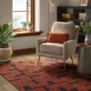 Geometric Area Rug Orange/Black - Threshold™ 1 Geometric Area Rug Orange/Black - Threshold™ -Threshold GUEST 33676dd4 3257 4f6c 80d2 a01ee8caf6ef