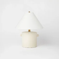 Ceramic Table Lamp With Knob Tan - Threshold™ Designed With Studio McGee -Threshold GUEST 380b12c5 3cb7 41cc ab6e 20b2a972dac9