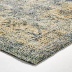 7'x10' Woven Floral Distressed Rug Blue - Threshold™ Designed With Studio McGee 6 7'x10' Woven Floral Distressed Rug Blue - Threshold™ Designed With Studio McGee -Threshold GUEST 39e99360 4db2 41dd 8e53 4c7136208f7a