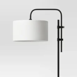 72"x16" Knox Floor Lamp - Threshold™: Modern Black Standing Lamp With Dimmer Switch -Threshold GUEST 3a7bcee2 8055 4c18 a4ff 64f85240d329
