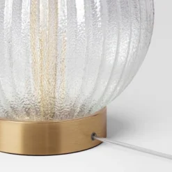 Small Ribbed Glass Lamp Base Clear - Threshold™ 9 Small Ribbed Glass Lamp Base Clear - Threshold™ -Threshold GUEST 3afd392d 594c 4005 9b08 cc2e50aa3c8c