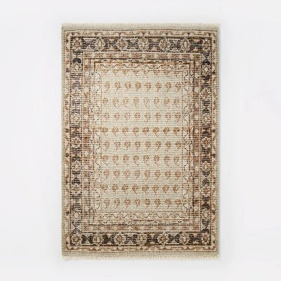 Hand Knotted Rug Ivory - Threshold™ Designed With Studio McGee 6 Hand Knotted Rug Ivory - Threshold™ Designed With Studio McGee - Image 4