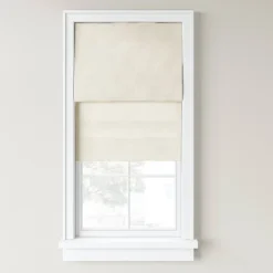 1pc Light Filtering Cordless Jute-Like Roman Window Shade Light Orange - Threshold™ -Threshold GUEST 3b927126 c4b4 442b acf4 a6dc11f54794