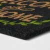 1'6"x2'6"/18"x30" Welcome To Our Home Doormat Black - Threshold™ 2 1'6"x2'6"/18"x30" Welcome To Our Home Doormat Black - Threshold™ -Threshold GUEST 3cf50533 8185 4095 acd4 79083160ef66