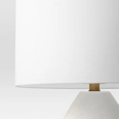 20.5"x12.5" Modern Table Lamp Black/White - Threshold™: Ceramic Base, Linen Shade, UL Listed, No Assembly Required 7 20.5"x12.5" Modern Table Lamp Black/White - Threshold™: Ceramic Base, Linen Shade, UL Listed, No Assembly Required -Threshold GUEST 3fc9e165 4d0a 49b4 a16e 9eb273e436dc