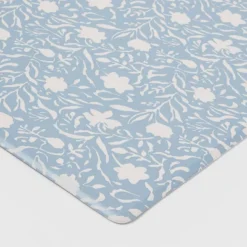 60" X 20" Floral Comfort Runner Mat Blue - Threshold™ 6 60" X 20" Floral Comfort Runner Mat Blue - Threshold™ -Threshold GUEST 4346afb5 32bb 4027 ac4d a99101c4de88