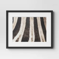 20" X 16" 2pc Zebra Close Up Glass Framed Wall Posters - Threshold™ -Threshold GUEST 43ffb3c0 f76a 48cf a28c 6642989fbfc4