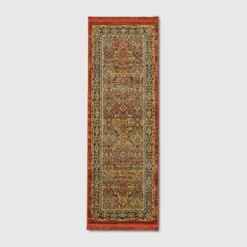 Damask Woven Persian With Fringe Rug - Threshold 12 Damask Woven Persian With Fringe Rug - Threshold -Threshold GUEST 44fe94c6 139c 4b1c 8b34 9fa50a22133e