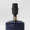 Linen Textured Ceramic Small Lamp Base Dark Blue - Threshold 2 Linen Textured Ceramic Small Lamp Base Dark Blue - Threshold -Threshold GUEST 48e466fe 5399 429e 844c 7802a62dee63 1