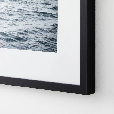 30" X 24" B&W Ocean View Framed Wall Print - Threshold™ Designed With Studio McGee 4 30" X 24" B&W Ocean View Framed Wall Print - Threshold™ Designed With Studio McGee - Image 2